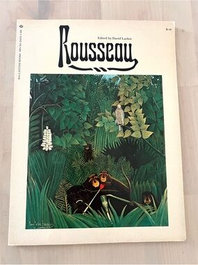 Vintage Rousseau Art Monograph Softcover Book - First Edition